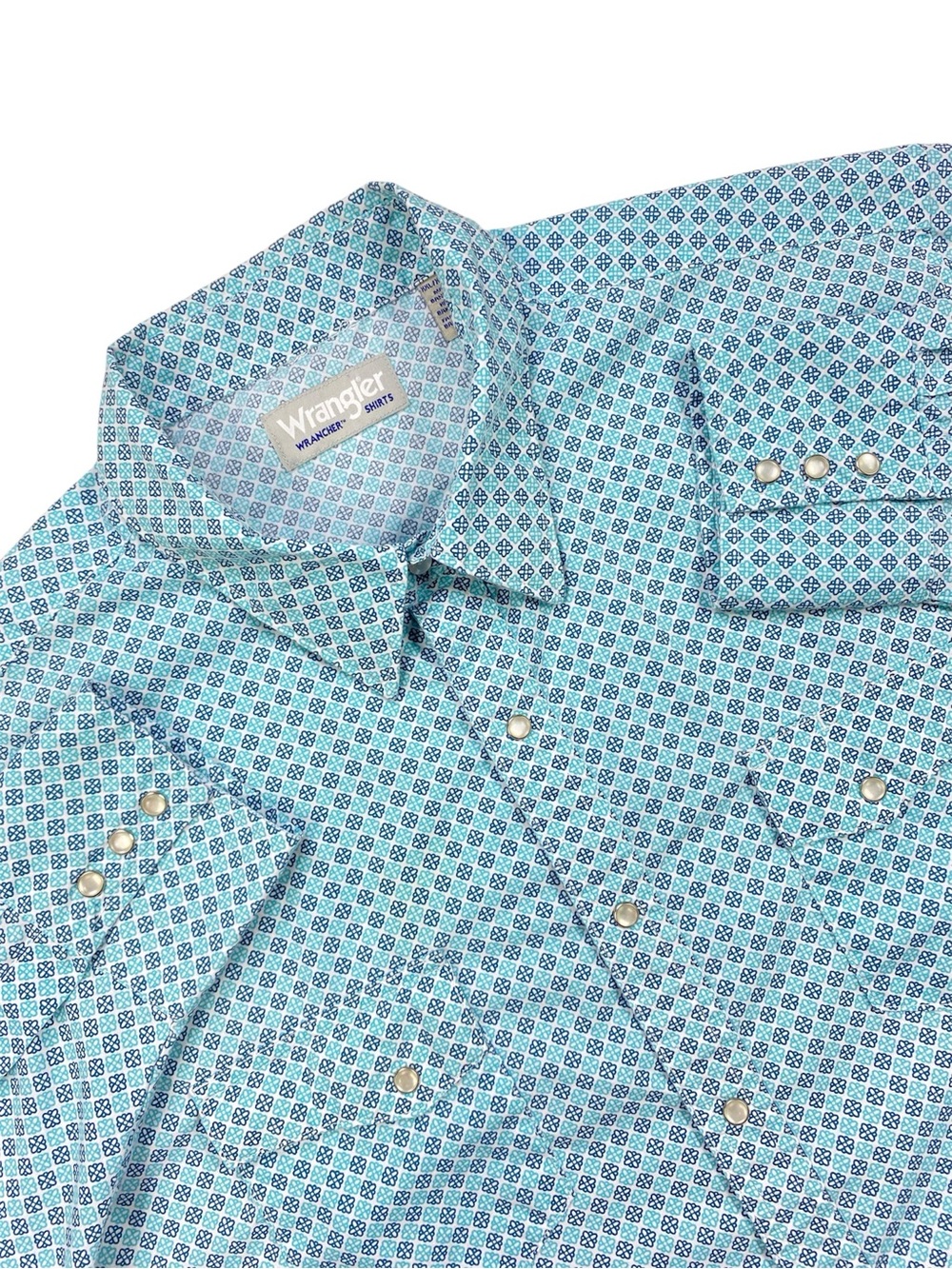 Wrangler Wrancher Pearl Snap Western Shirt